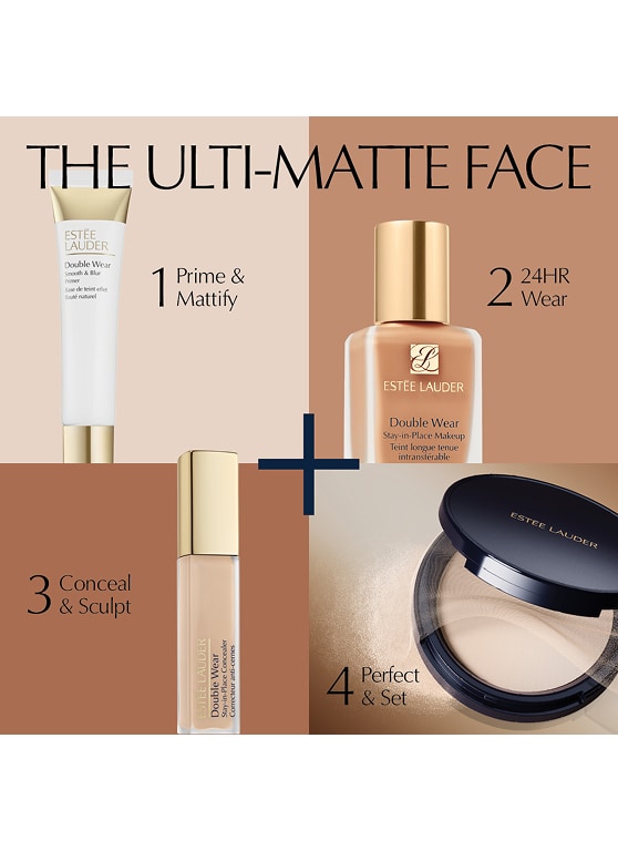 double wear stay-in-place matte powder veil